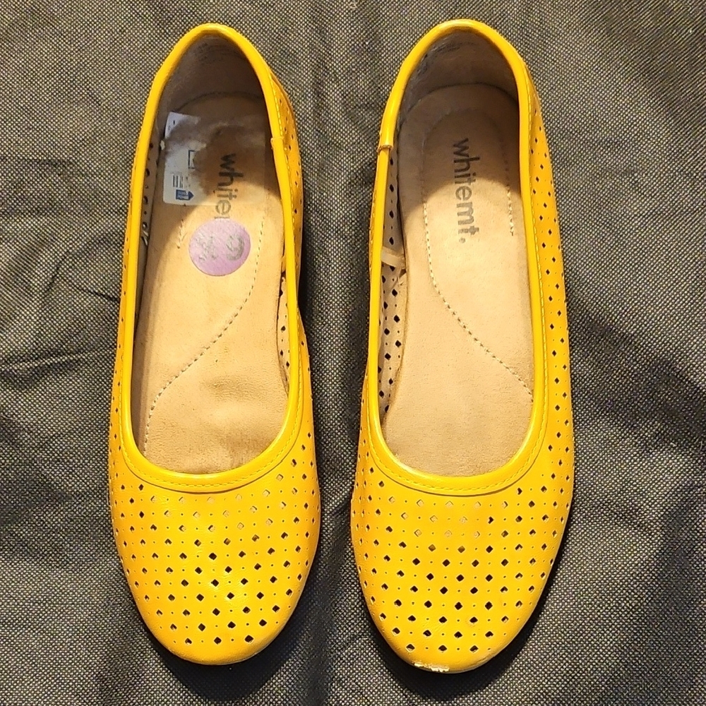 Yellow-gold Women's Flats